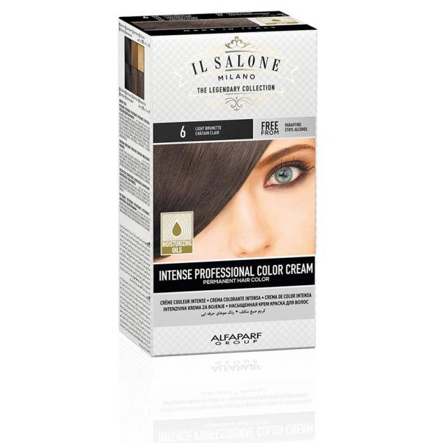 INTENSE PROFESSIONAL COLOR CREAM permanent hair color #6 1 u