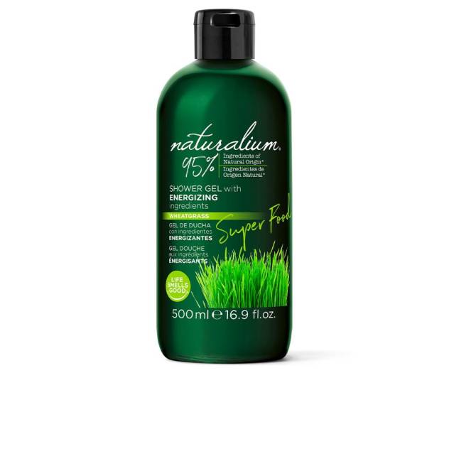 SUPER FOOD wheatgrass energizing shower gel 500 ml