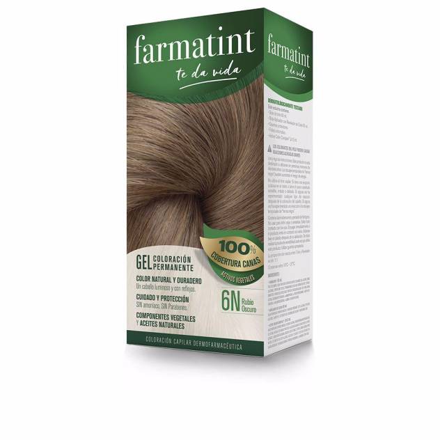 FARMATINT GEL coloración permanente #6n-rubio oscuro 5 u