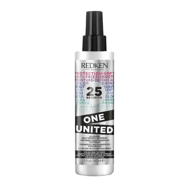 ONE UNITED Spray profesional multibeneficios 25-1 sin aclarado para todo tipo de cabellos 150 ml