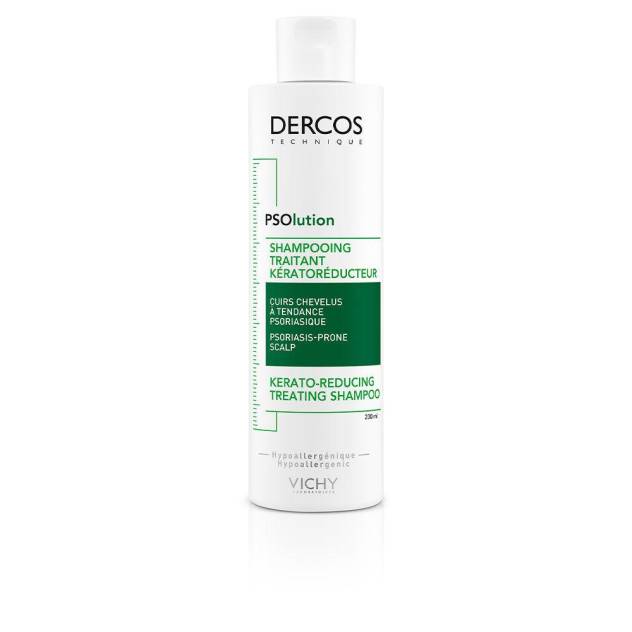 DERCOS psolution shampooing traitant kerato 200 ml