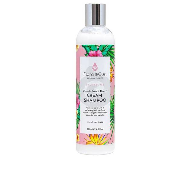 HIDRATE ME organic rose & honey cream shampoo 300 ml