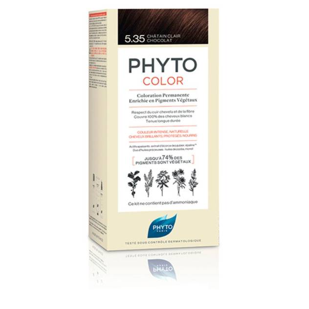 PHYTOCOLOR #5.35-castaño claro chocolate 4 u