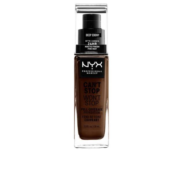 CAN'T STOP WON'T STOP full coverage foundation #deep ebony 30 ml