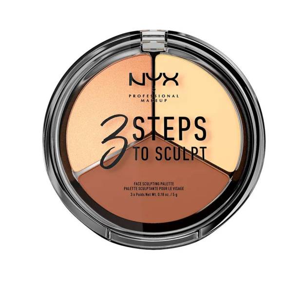 3 STEPS TO SCULPT face sculpting palette #light