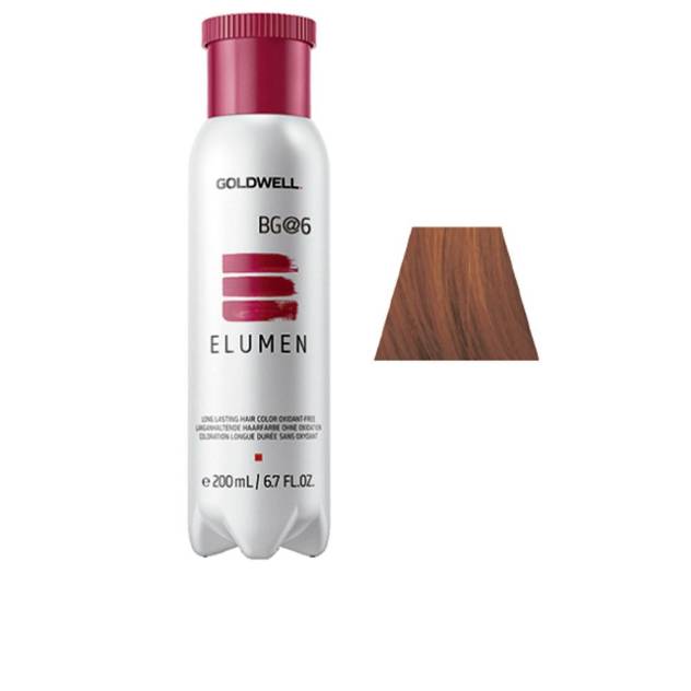 ELUMEN long lasting hair color oxidant free #BG@6 200 ml