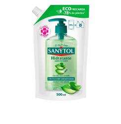 SANYTOL RECAMBIO jabón antibacteriano hidratante 500 ml