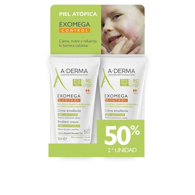 EXOMEGA CONTROL crema emoliente pack 2 x 50 ml