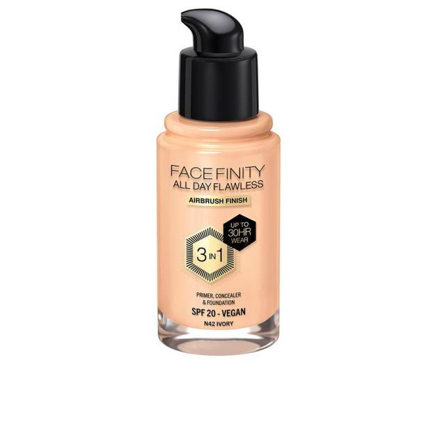 FACEFINITY ALL DAY FLAWLESS 3 IN 1 base de maquillaje #N42-ivory 30 ml