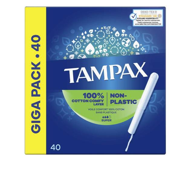 TAMPAX SUPER tampón 40 uds