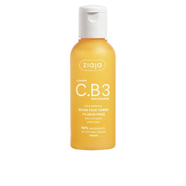 VITAMINA C.B3 NIACINAMIDA tónico facial iluminador 1% 120 ml