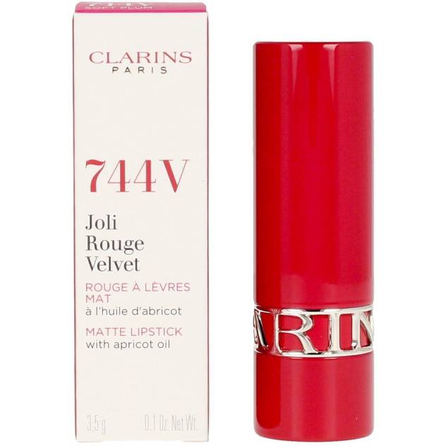 JOLI ROUGE VELVET #744V-soft plum 3.5 gr