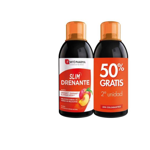 SLIM DRENANTE dúo #Melocotón 2 x 500 ml