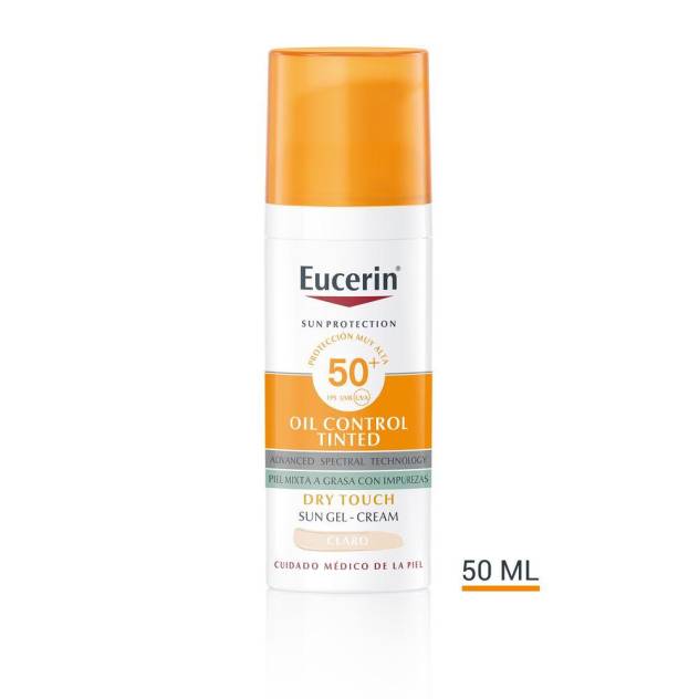 SUN PROTECTION oil control dry touch gel-crema color SPF50+ #light 50 ml