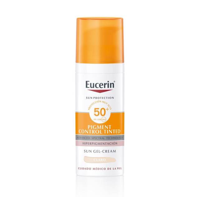 SUN PROTECTION pigment control gel-crema color SPF50+ #light 50 ml