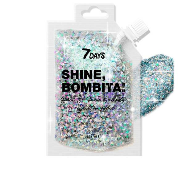 SHINE, BOMBITA! brillos en gel para el cabello y el cuerpo #902-dope 90 ml