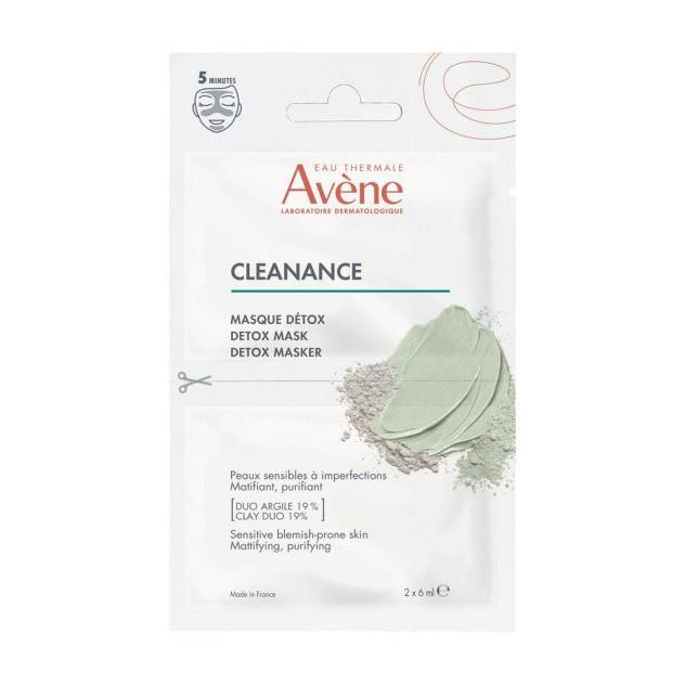 CLEANANCE mascarilla detox 2 x 6 ml