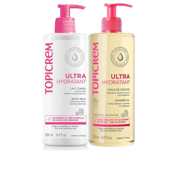 UH LECHE ULTRA HIDRATANTE 500 ML + ACEITE DE DUCHA 500 ML PACK 2 pz