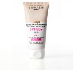 CREMA FACIAL antiedad con color SPF50+ #bronze 50 ml