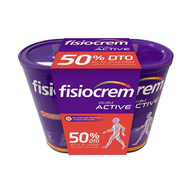 FISIOCREM SPORT articulaciones y músculos pack 2 x 480 gr