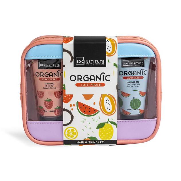 ORGANIC TUTTI FRUTTI TRAVEL BAG ESTUCHE 4 pz