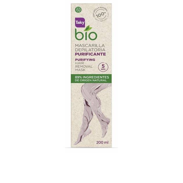 BIO NATURAL PURIFICANTE mascarilla depilatoria 200 ml