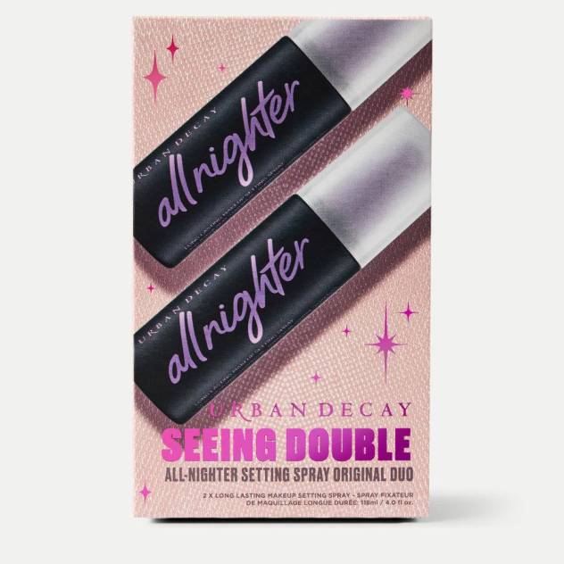 ALL NIGHTER long lasting makeup setting spray pack 2 x 118 ml