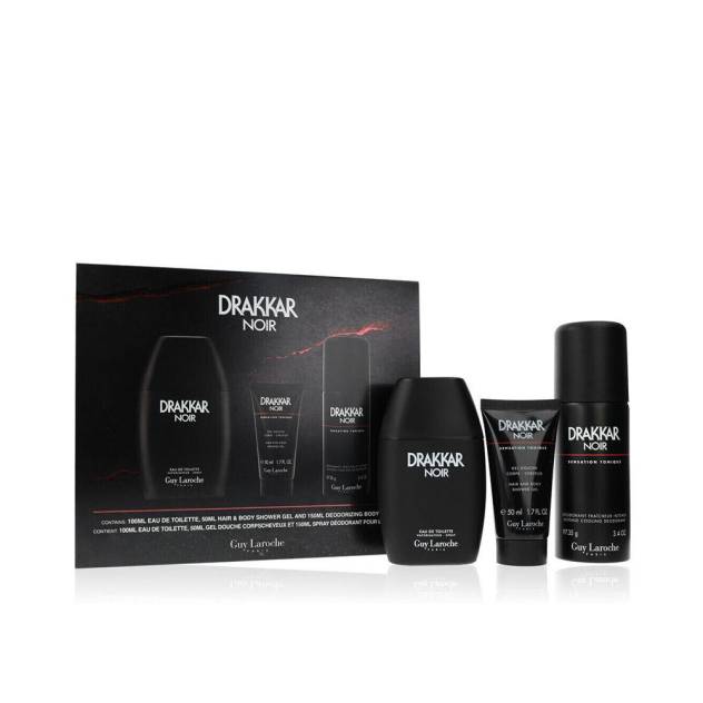 DRAKKAR NOIR ESTUCHE 3 pz