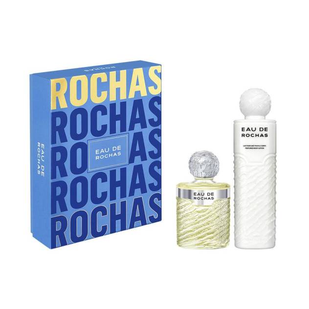 EAU DE ROCHAS ESTUCHE 2 pz