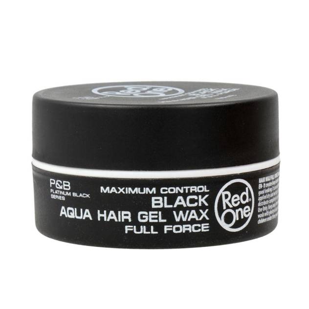 FULL FORCE AQUA HAIR WAX gel #black 150 ml