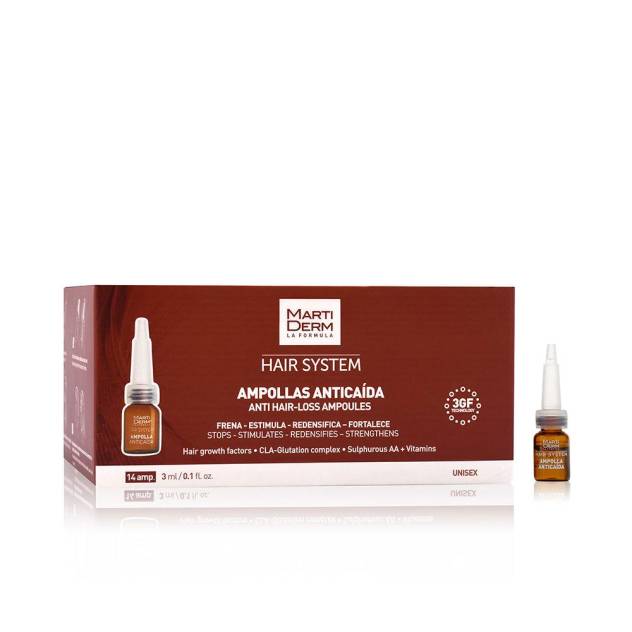 HAIR SYSTEM ampollas anticaída 14 x 3 ml