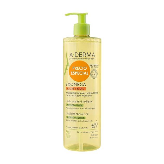 EXOMEGA CONTROL aceite ducha emoliente 750 ml