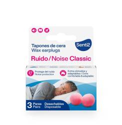 RUIDO tapones de cera 3 u