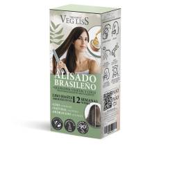 VEG LISS alisado brasileño con queratina vegetal y coco 2 u