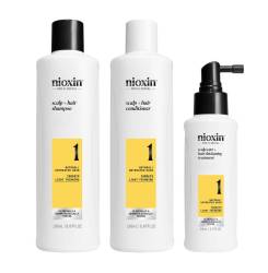 SISTEMA 1 – Kit - Tratamiento para Cabello Natural con Debilitamiento Leve 3 u