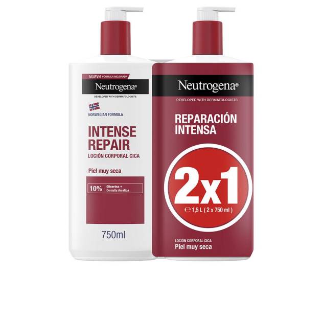 REPARACIÓN INTENSA loción piel muy seca pack 2 x 750 ml