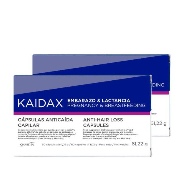 KAIDAX cápsulas embarazo & lactancia pack 2 x 60 cápsulas