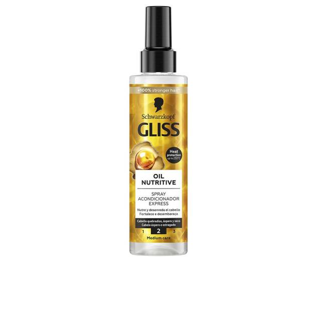 GLISS OIL NUTRITIVE acondicionador spray 200 ml