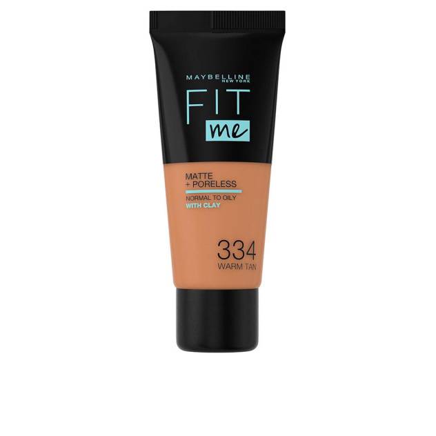 FIT ME! MATTE+PORELESS foundation #334-warm tan 30 ml