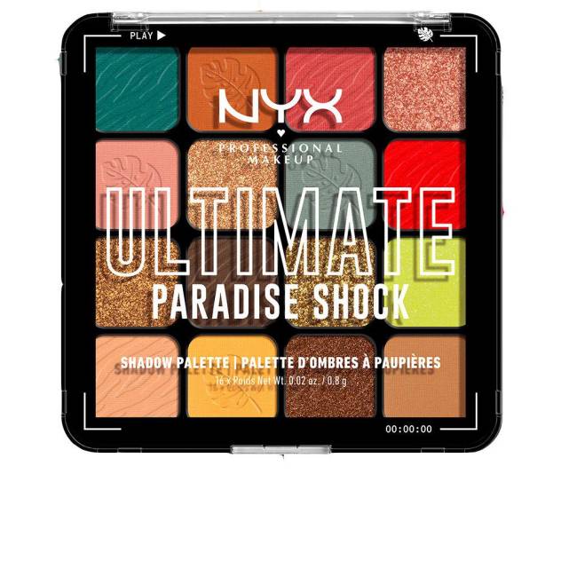 ULTIMATE PARADISE SHOCK paleta de sombras 16 x 0,8 gr