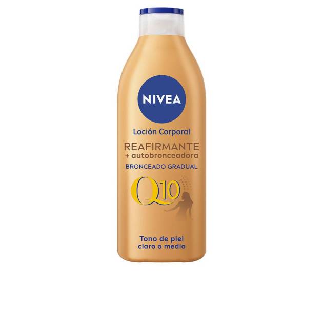 Q10+ REAFIRMANTE + autobronceadora loción corporal 400 ml