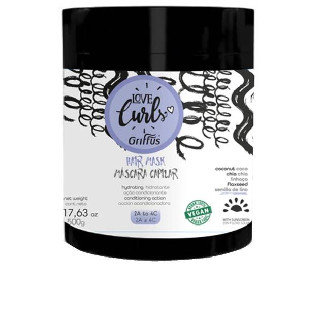 LOVE CURLS mascara capilar 2a-4c 500 gr