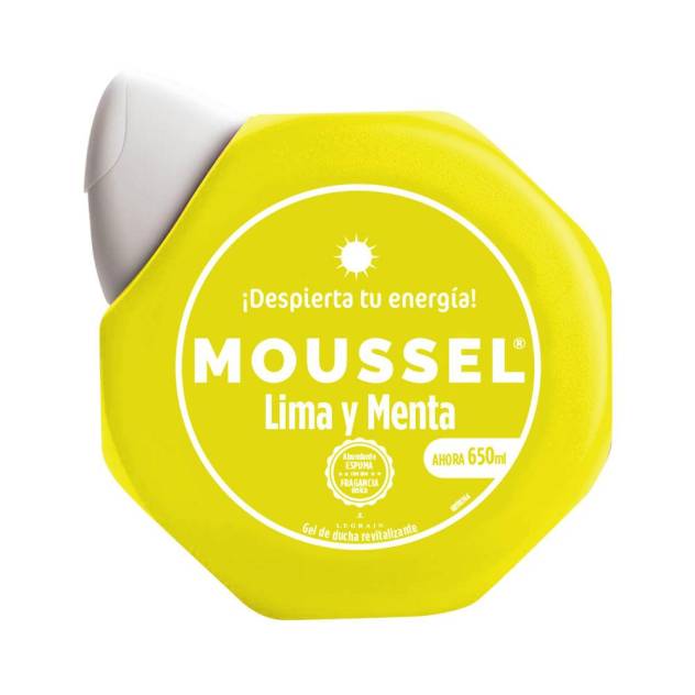 MOUSSEL LIMA Y MENTA gel de ducha revitalizante 650 ml