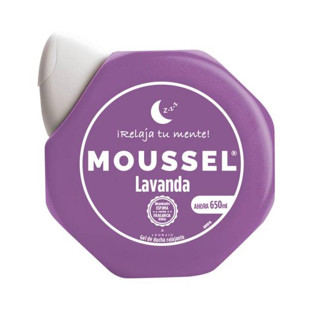 MOUSSEL LAVANDA gel de ducha relajante 650 ml