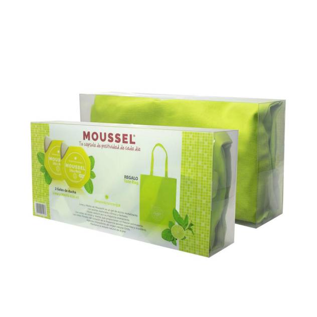 MOUSSEL LIMA Y MENTA GEL DE DUCHA ESTUCHE 3 pz