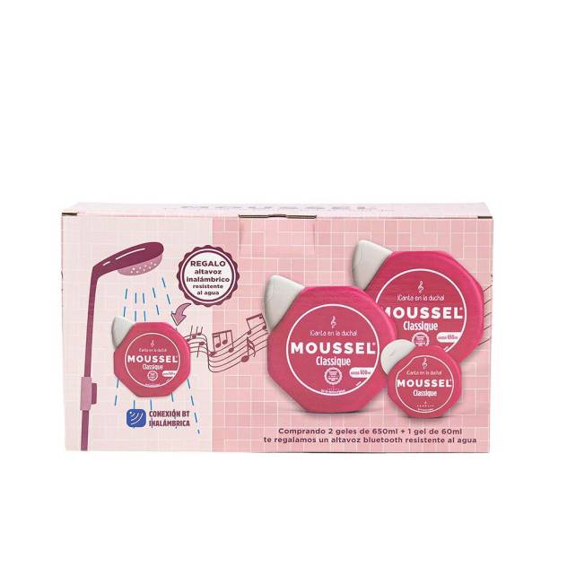 MOUSSEL CLASSIQUE GEL DE DUCHA ESTUCHE 3 pz