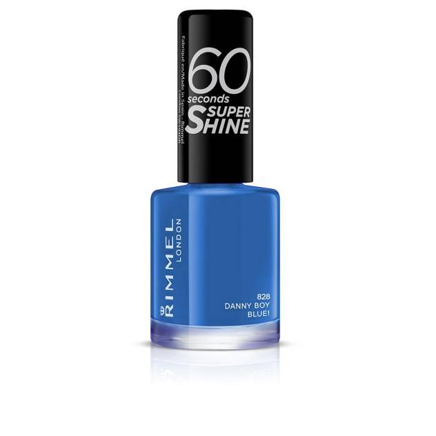 60 SECONDS SUPER SHINE esmalte de uñas #828-Danny Boy Blue 8 ml