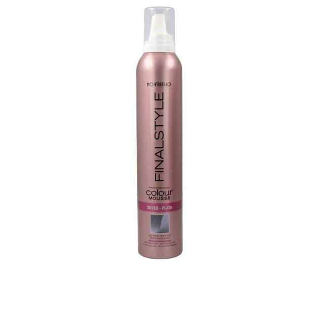 FINALSTYLE espuma color #plata 320 ml