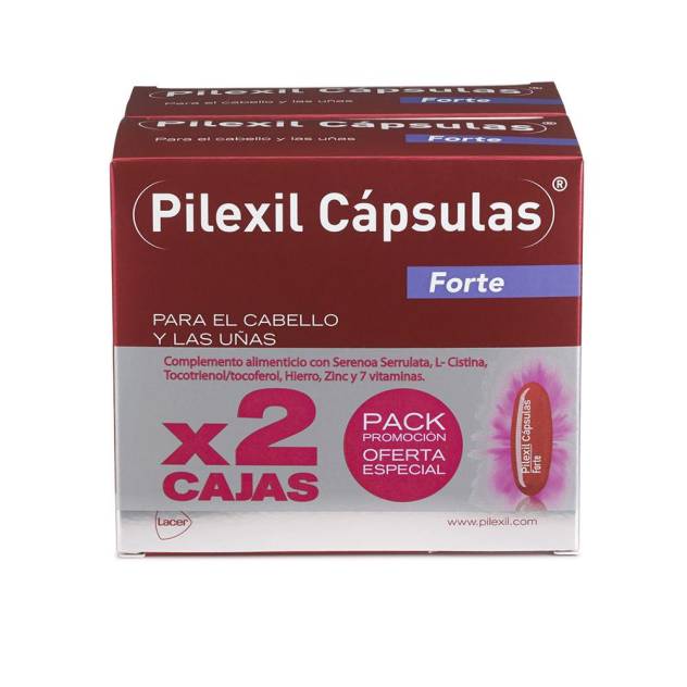 PILEXIL FORTE CÁPSULAS lote 2 pz