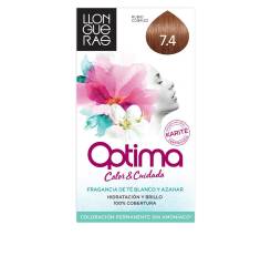 OPTIMA hair colour #7.4-rubio cobrizo 1 u